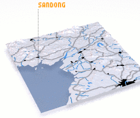 3d view of San-dong