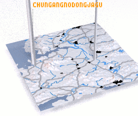 3d view of Chŭngang-nodongjagu