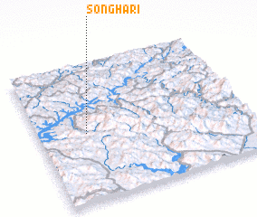 3d view of Sŏngha-ri