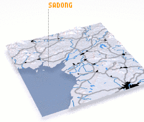 3d view of Sa-dong