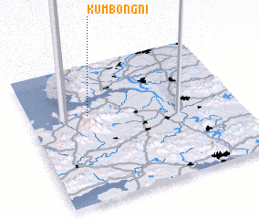 3d view of Kŭmbong-ni