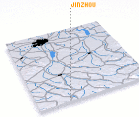 3d view of Jinzhou