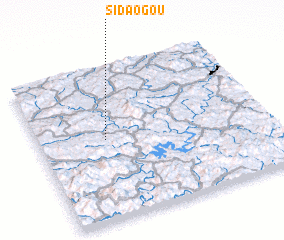 3d view of Sidaogou