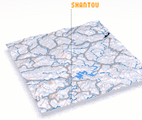 3d view of Shantou