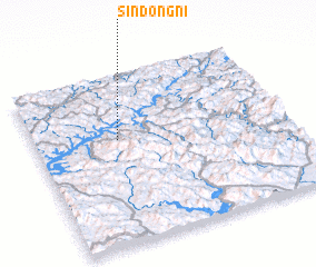 3d view of Sindŏng-ni