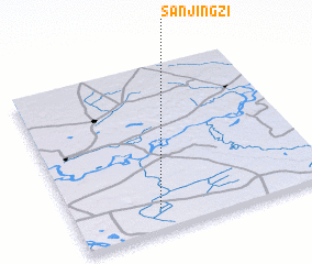 3d view of Sanjingzi