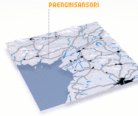 3d view of Paengmisanso-ri