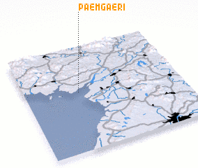 3d view of Paemgae-ri