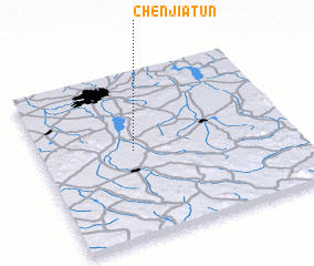 3d view of Chenjiatun