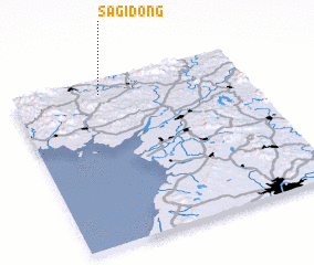 3d view of Sagi-dong