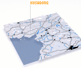 3d view of Kusa-dong