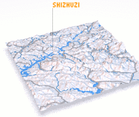 3d view of Shizhuzi