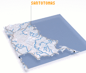 3d view of Santo Tomas