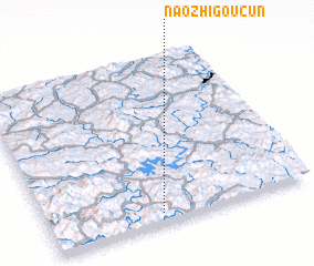 3d view of Naozhigoucun