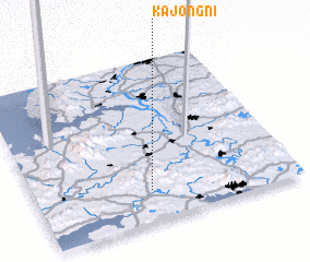 3d view of Kajŏng-ni