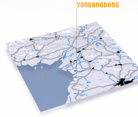 3d view of Yŏndang-dong