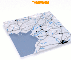 3d view of Yŏnhŭng-ni