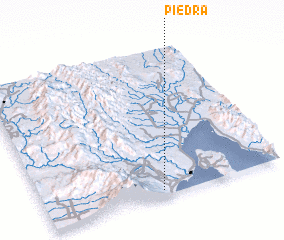 3d view of Piedra