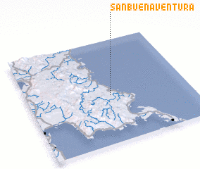 3d view of San Buenaventura