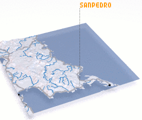 3d view of San Pedro