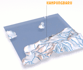 3d view of Kampungbaru