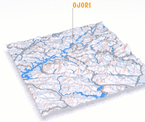 3d view of Ŏjo-ri