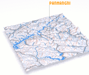 3d view of P\