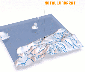 3d view of Motaulun Barat