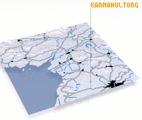 3d view of Kanmahul-tong