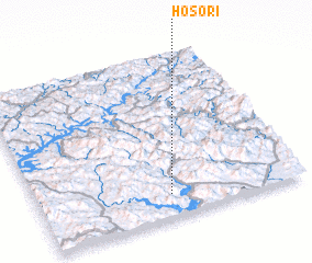 3d view of Hosŏ-ri