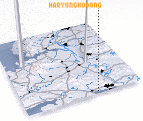 3d view of Haryongho-dong
