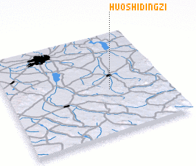 3d view of Huoshidingzi