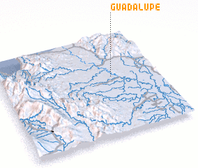 3d view of Guadalupe