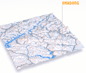 3d view of Oma-dong