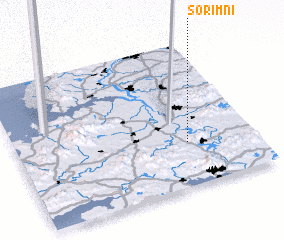 3d view of Sŏrim-ni