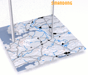 3d view of Sinan-dong