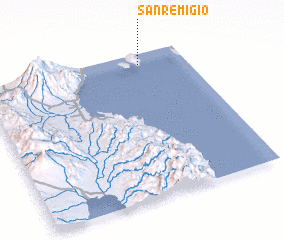 3d view of San Remigio