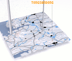 3d view of Tongsan-dong