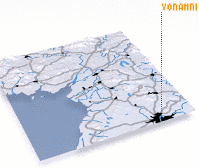 3d view of Yŏnam-ni