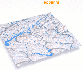 3d view of Parŭn-ni