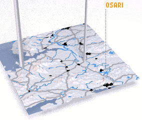 3d view of Ŏsa-ri