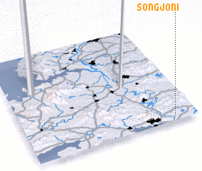 3d view of Songjŏ-ni