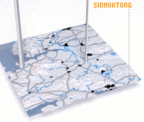 3d view of Sinmok-tong