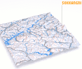 3d view of Sŏkkang-ni