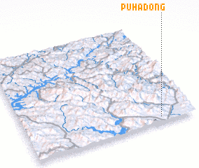 3d view of Puha-dong