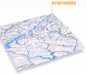 3d view of Hyoryŏ-dong