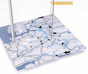 3d view of Taemo-dong
