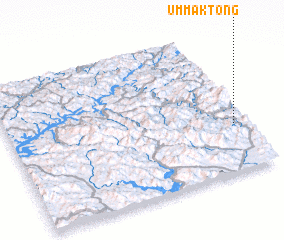 3d view of Ŭmmak-tong