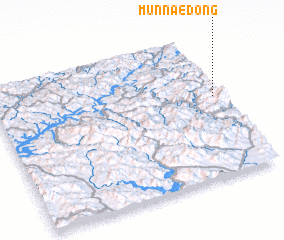3d view of Munnae-dong