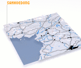 3d view of Samhoe-dong